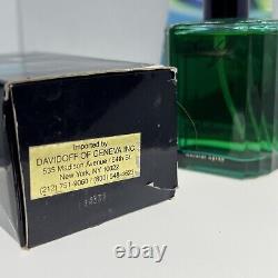 Vintage Relax Davidoff 2.5oz Eau De Toilette Spray New with Box Rare Men's 1990s