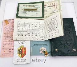 Vintage Rolex President 1803 18K Yellow Gold RARE FULL SET Box Paper 1963