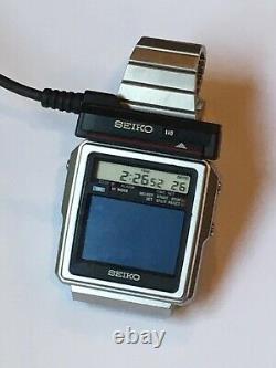 Vintage Seiko TV Watch T001 LCD Mens James Bond Watch Rare Original