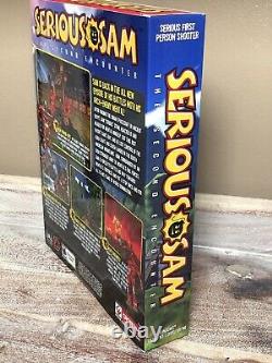 Vintage Serious Sam -The Second Encounter Big Box? RARE? PC Factory Sealed