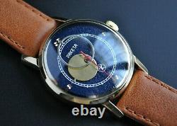 Vintage Space Wrist Watch Copernicus RAKETA Day Nigh USSR Rare DIAL Cal2609