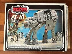 Vintage Star Wars Imperial Walker AT-AT With RARE FRENCH CANADIAN BOX Works 1980
