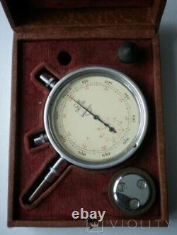 Vintage Tachometer CK Chistopol Watch Hourly Factory Box Document Rare Old 20th