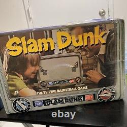 Vintage Tomy TV-TYPE Game SLAM DUNK ELECTRO BASKETBALL in Box 1976 In Box Rare