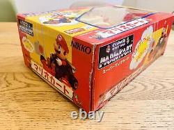 Vintage Toy Mario Kart Nikko Mario RC With Box From Japan Very Rare