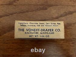 Vintage Voneiff-Drayer MISS AMERICA CHOCOLATE PEPPERMINTS Candy Box, RARE