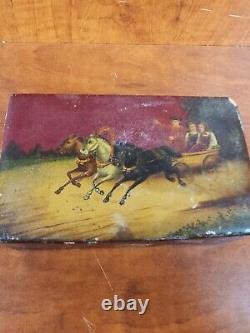 Vintage russian lacquer box ussr very rare! Possibly antique