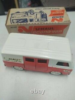 Vintage steel Nylint UHaul Ford Econo-van Econolinein box 5801 truck rare toy