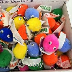 Weepuls Vintage Fuzzy Pom Poms Rare Unique Full Retail Display Box Figures