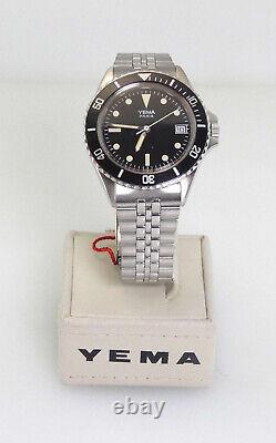 Yema Paris Y1069 Quartz 40-meters Sport Watch New Vintage In Box Rare