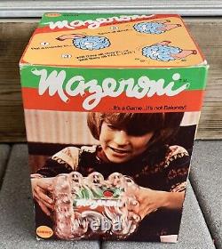 1975 Mego Mazeroni Puzzle Marble Jeu Menthe Dans La Boîte Rare Jouet 70's Millésime