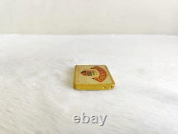 Années 1960 Vintage Regard Condom Durable Publicité Litho Boîte En Métal Rare Collectionnable