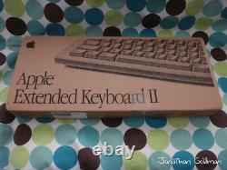 Apple Extended Keyboard II Adb New Factory Box Vintage Rare M0312 M3501 Sealed