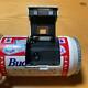 Beer Budweiser Peut Vintage Film Camera Avec Box Rare Flash Ne Fonctionne Pas