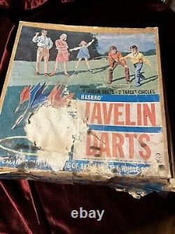 Boîte Rare de Fléchettes Javelin Hasbro Vintage SEULEMENT LIRE la description