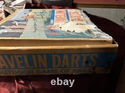 Boîte Rare de Fléchettes Javelin Hasbro Vintage SEULEMENT LIRE la description