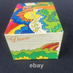 Boîte à bijoux musicale rare des années 70 avec poupée Dawn de Topper