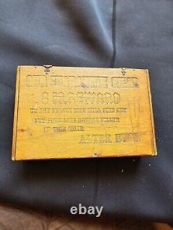 Boîte à cigares Vintage Alter Bros. Fait main, rare, unique à 50 000$.