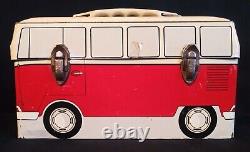 Boîte à lunch Volkswagen Bus Vintage Omni Graphics en excellent état, rare.