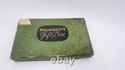 Boîte cadeau Palmolive rare vintage pour hommes ensemble de 4 pièces cadeau pour lui Fête des Pères