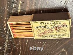 Boîte d'allumettes vintage très rare - Allumettes de collection