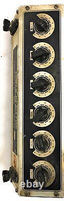 Boîte de décennie de résistances de puissance Vintage Collectible Clarostat Rare Mfg 240-b