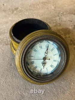 Boîte de montre avant-garde anglaise vintage très rare faite à la main des années 90 et 80