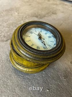 Boîte de montre avant-garde anglaise vintage très rare faite à la main des années 90 et 80