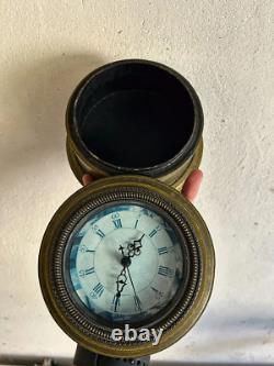 Boîte de montre avant-garde anglaise vintage très rare faite à la main des années 90 et 80