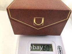 Boîte rare de montre-bracelet Universal Geneve vintage SEULEMENT ROUGE