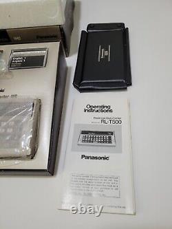 Centre de données électroniques Panasonic RL-T500 Vintage HHC NEUF en boîte ouverte Rare
