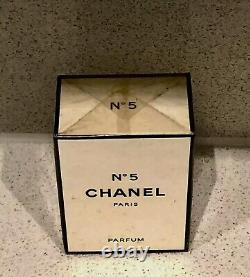 Chanel No. 5 PURE Parfum (14 ml) VINTAGE Neuf et SCELLÉ dans sa boîte! Rare Gem Mint