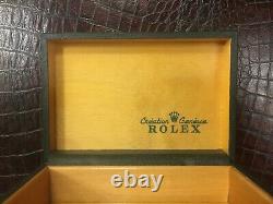 Coffret vintage Rolex Oyster Quartz (ultra rare neuf de stock ancien MINT)