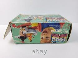 Combattants de la Nourriture - Hachoir à frites 1988 Mattel Vintage Jouet de transport aérien de 1988 avec Boîte RARE