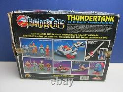 Complet Thundercats Thundertank Vehicle Vintage Original Ljn Rare 1985 Boxed