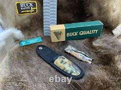 Couteau Multi-outils Buck 360 Vintage Avec Monnaie De Marque De Gaine En Boîte De Buck Rare A++