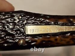 Couteau Remington R-1123 Bullet Vintage Rare de 1975 fabriqué par Bowen - Boîte d'origine.
