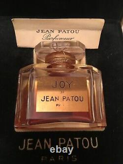 Extrêmement Rare Vintage 1930 Jean Patou Joy Pure Parfum 1 Oz Scellé En Boîte En Lg