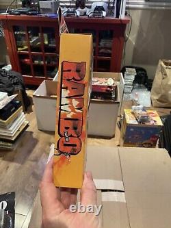 Figurine d'action vintage RAMBO First Blood avec boîte - Poupée rare des années 1980, potentiellement neuve