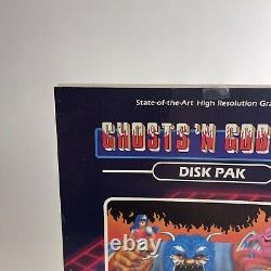 Ghosts N Goblins Cib Commodore Complet 64 Rare Vintage Capcom Big Box