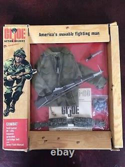 Gi Joe Vintage Extremeley Rare Fenêtre De Combat Boîte Avec Le Super Rare Cloth Ammo B