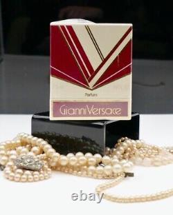 Gianni Versace (1981) Parfum / Extrait 7,5 ml VINTAGE Old Stock Boîte Scellée RARE
