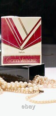 Gianni Versace (1981) Parfum / Extrait 7,5 ml VINTAGE Old Stock Boîte Scellée RARE