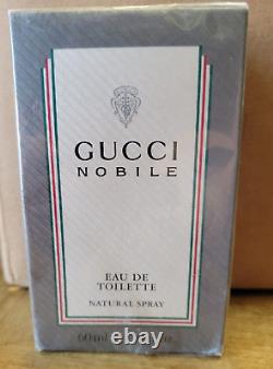 Gucci Nobile Vintage Eau De Toilette Vaporisateur Naturel EDT 2 oz Sous Scellé dans une Boîte RARE