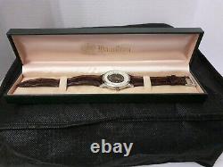 Hommes Vintage Hamilton Monde Heure Watch 8984 Rare New Battery Withbox Works