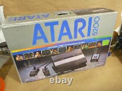 Jamais Utilisé Vintage 1982 Atari 5200 Console Original Box Rare Rare Trouver Rare