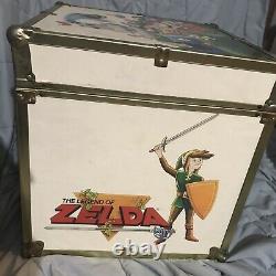 Jeux Vidéo Rare Vintage Nintendo Super Mario Zelda Box Jouet De Rangement Poitrine Jeux Vidéo