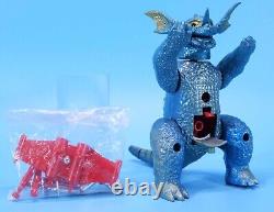 Jouets Kaiju Bullmark Vintage du Japon des années 1970 dans la boîte Baragon Rare Collection