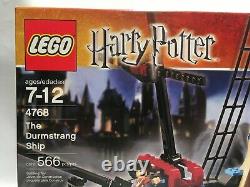 Lego 4768 Harry Potter Le Bateau Durmstrang Nouveau Dans La Boîte Scellée Goblet Rare De Feu