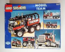 Lego Vintage Model Team 5571 Camion Géant Dans La Boîte Originale, Rare